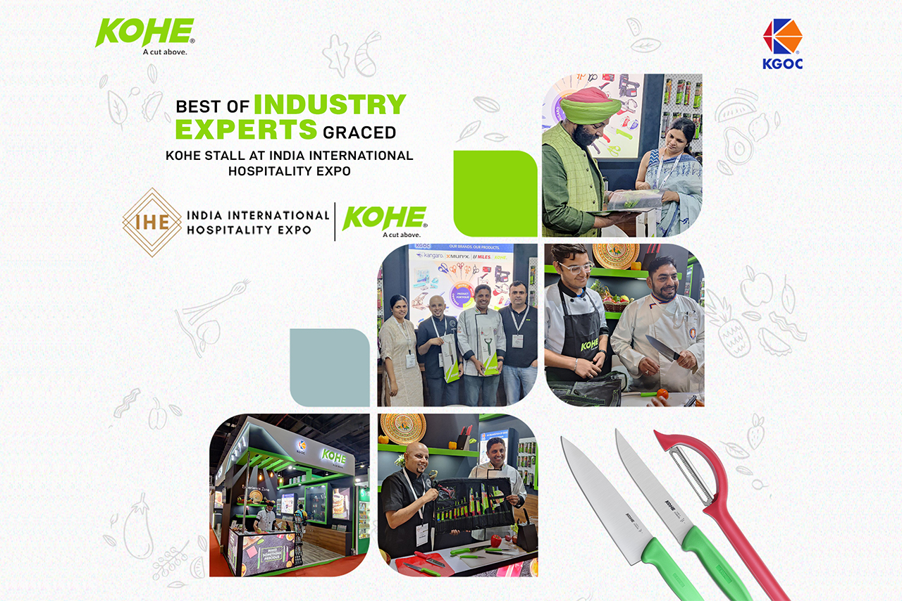 Kohe at India International Hospitality Expo