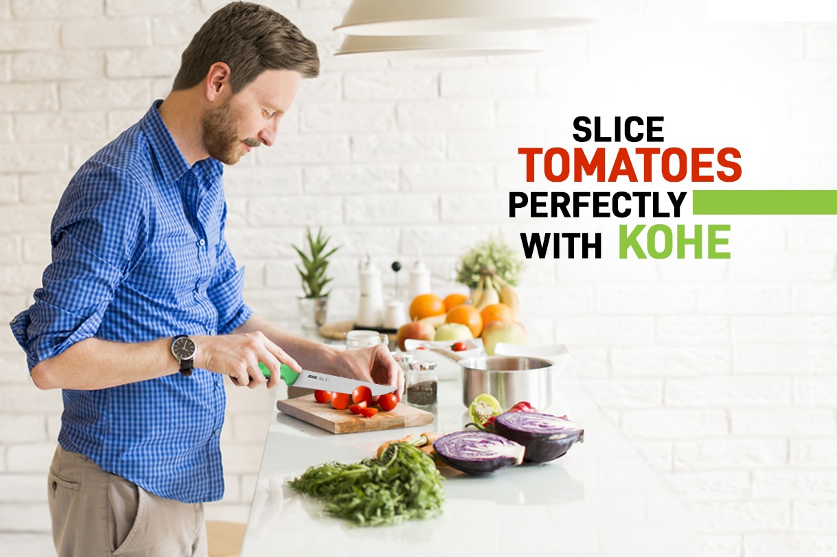 How to Slice Tomatoes Perfectly Without Spoiling Their Shape