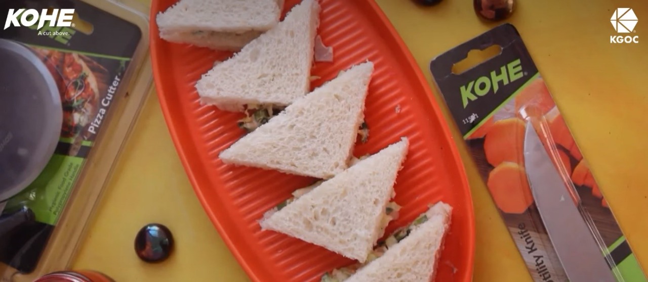 Colesaw Sandwich by Chef Sonali Mishra