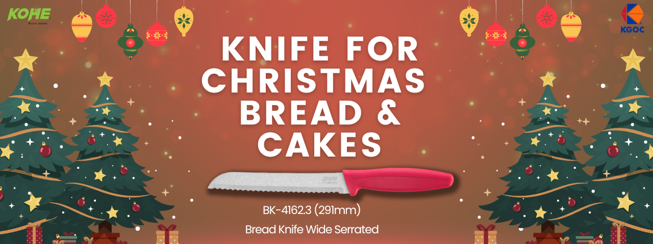 Unwrapping Culinary Magic: The Perfect Bread Knife for a Christmas Feast