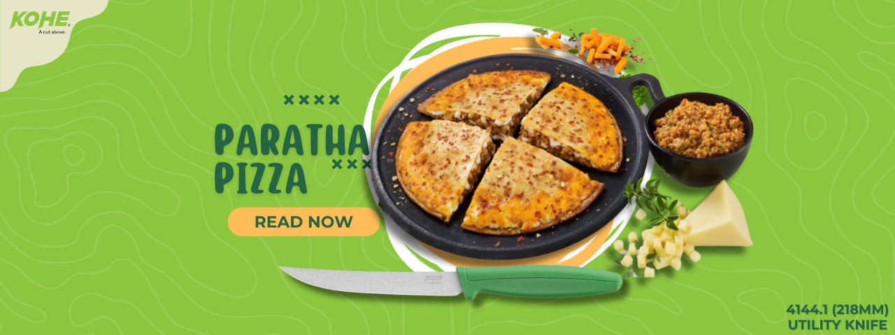 Relishing Fusion Delights: The Paratha Pizza Extravaganza