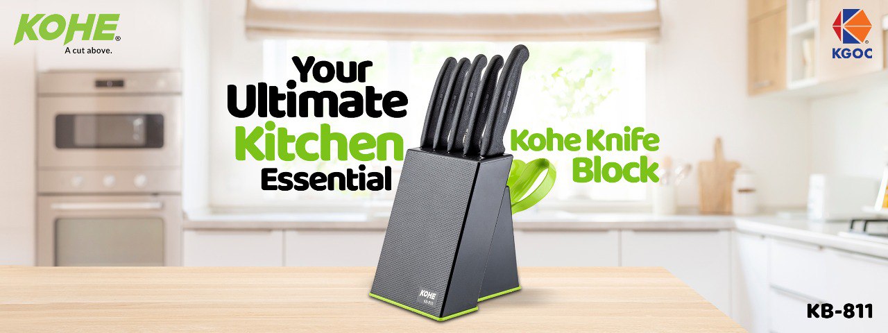 Discover the Kohe Knife Block: Your Ultimate Kitchen Essential