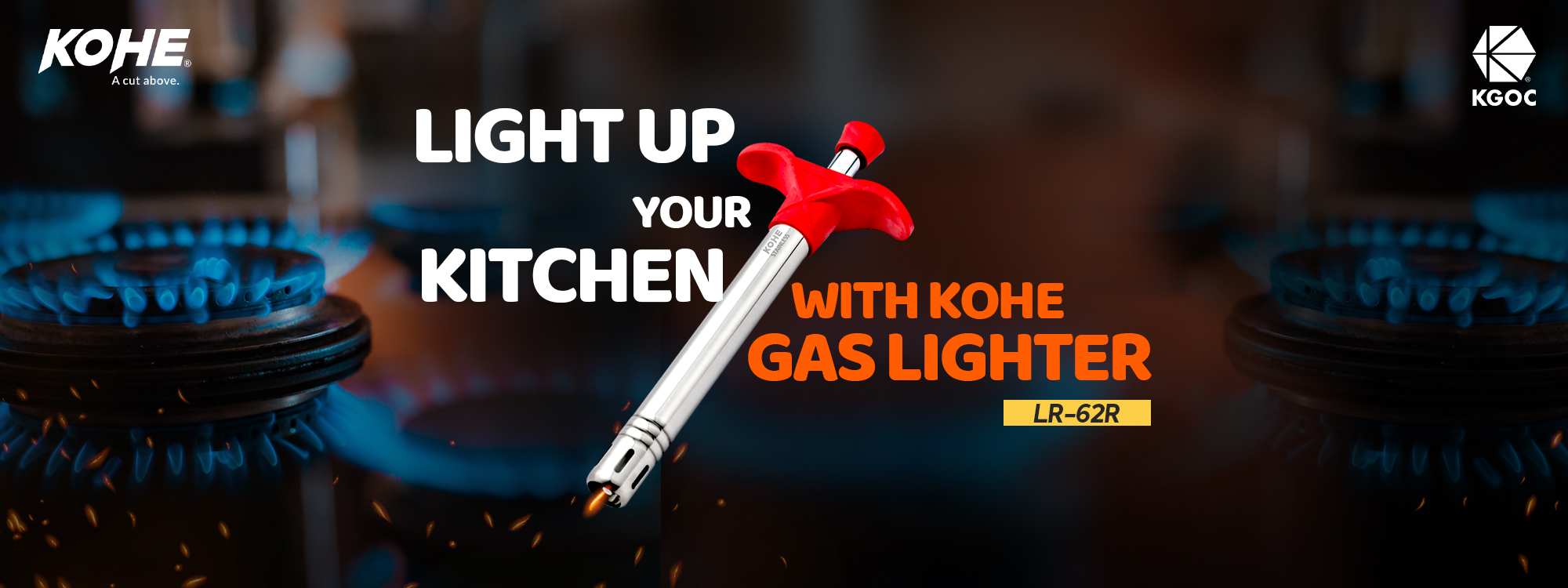 Light Up Your Culinary Adventures with the Kohe Gas Lighter
