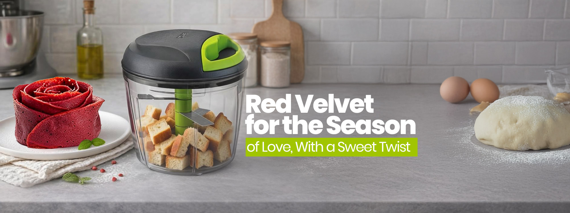 Red Velvet Rose Crepe Cake for the Season of Love