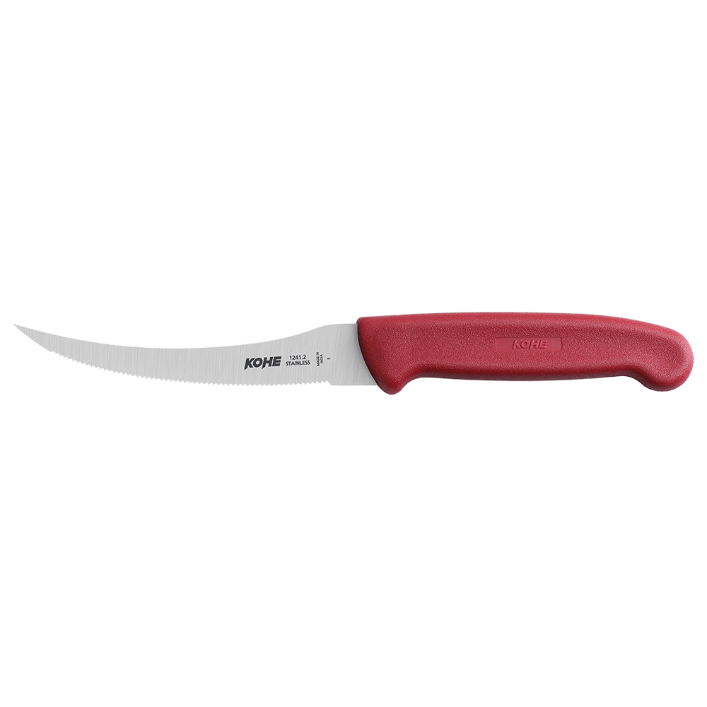 Utility Serrated Knife (Tomato)