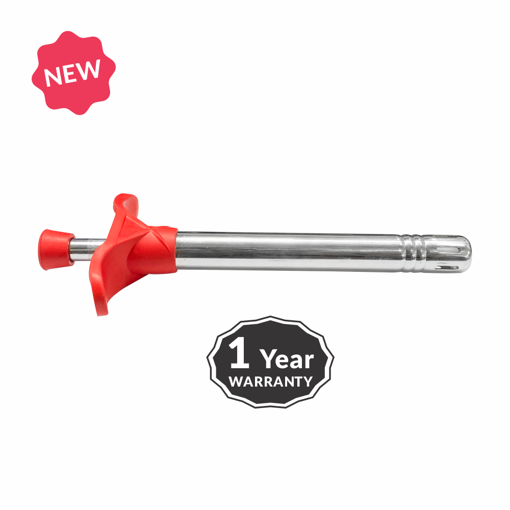 Gas Lighter with Food Grade Rubber Grip