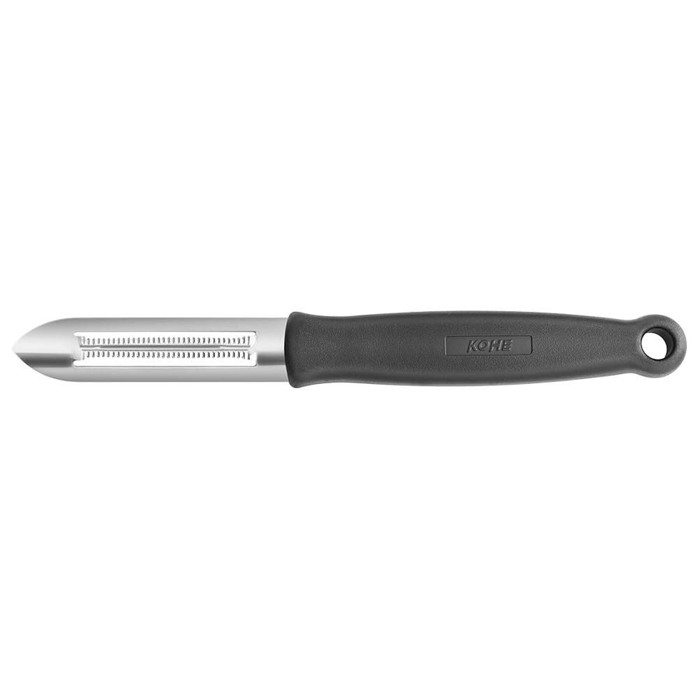 Straight Serrated Peeler (Fixed Blade)