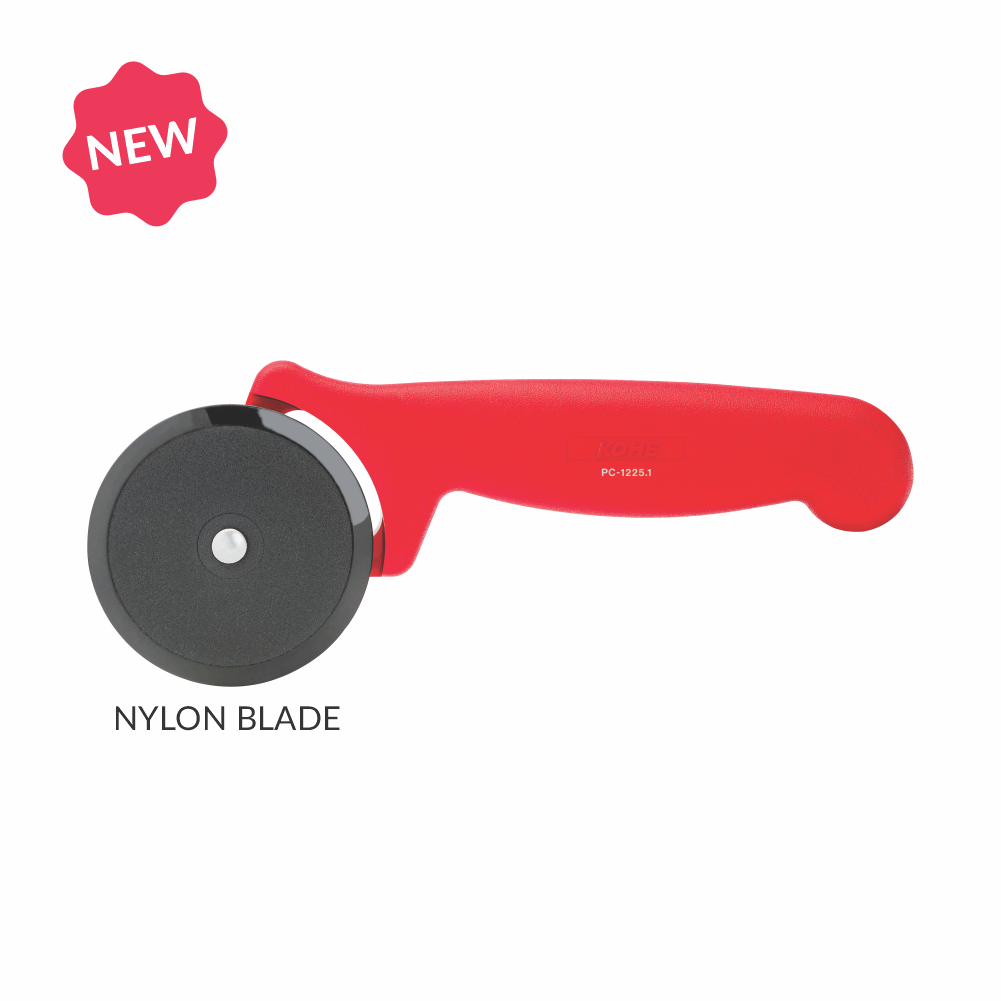 Pizza Cutter with Nylon Blade