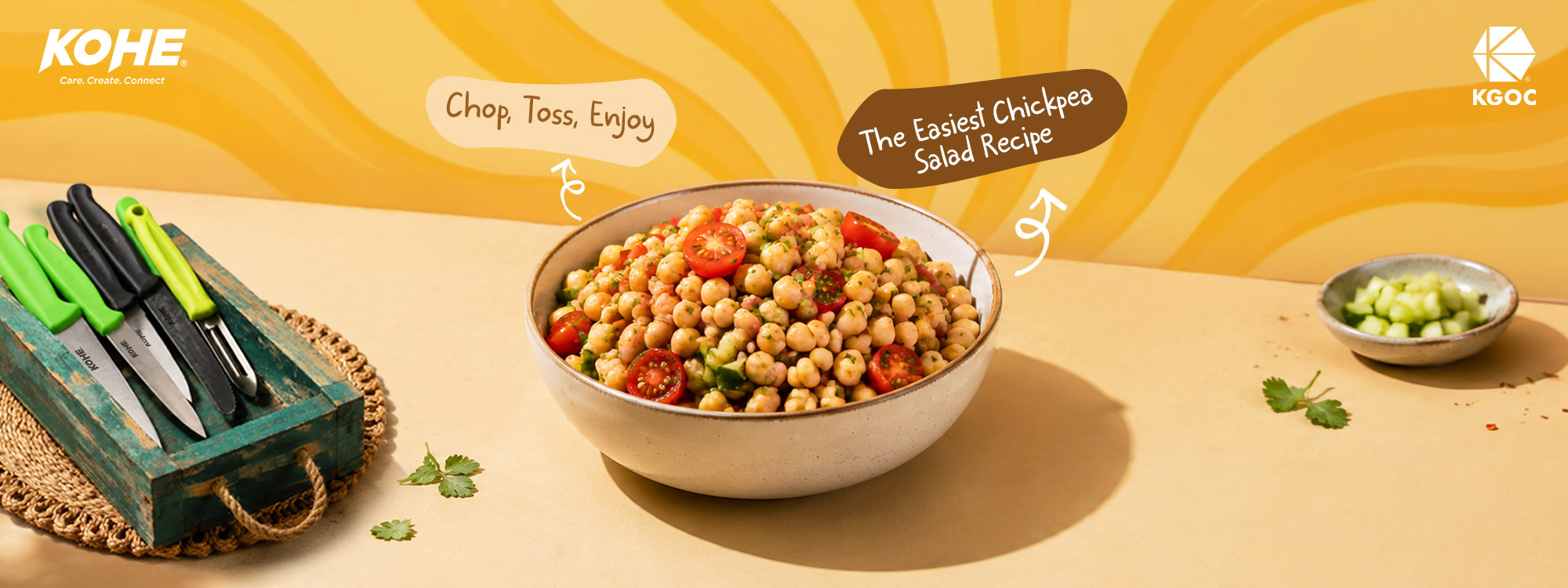 Easy Chickpea Salad Recipe